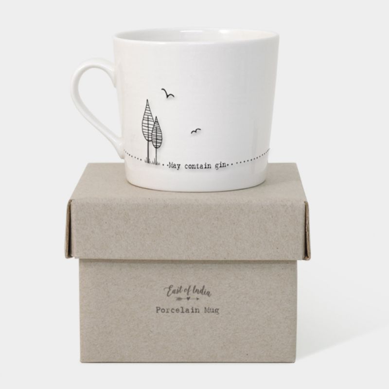 Wobbly mug – May contain gin