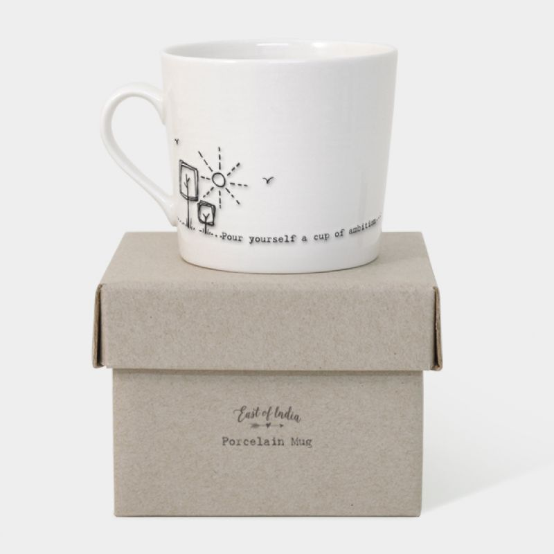 Boxed wobbly mug - Pour yourself