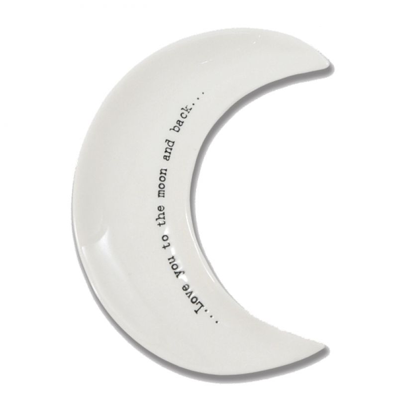 Πιατάκι φεγγάρι πορσελάνη - Moon