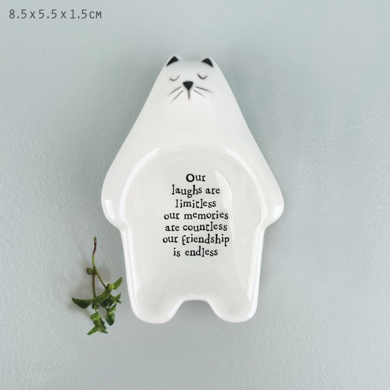 Flat dish-Cat/Our laughs are limitless