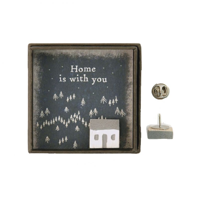 Lapel pin-Home is with you