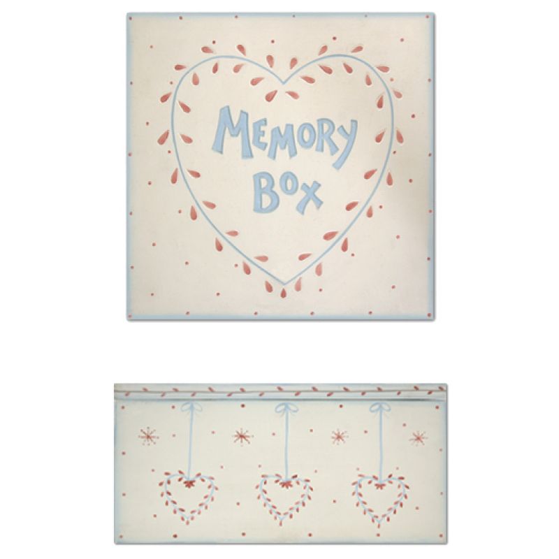 Large square keepsake box - Memory box