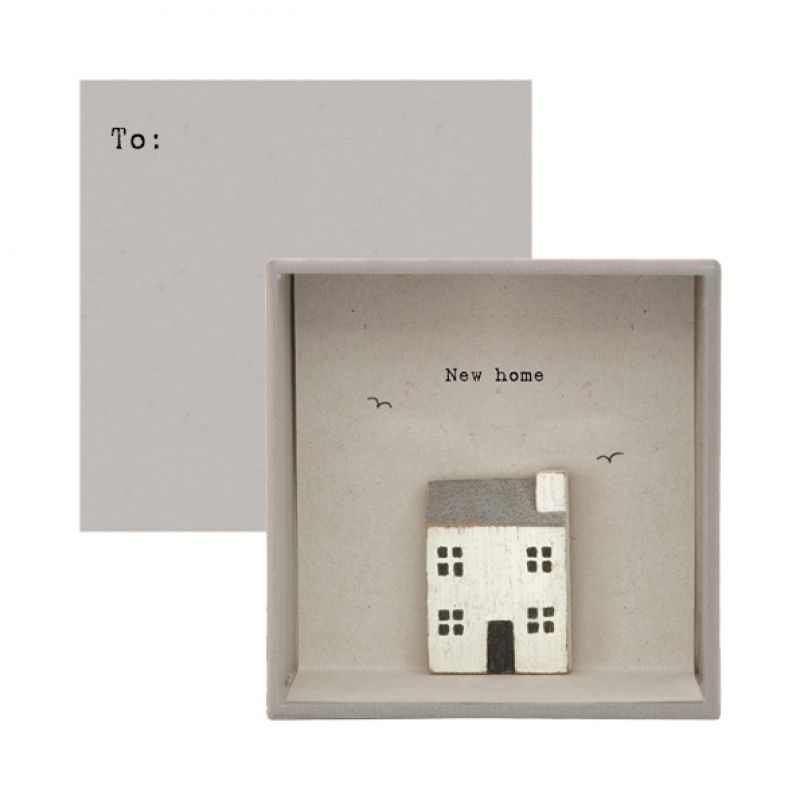 Boxed card-New home