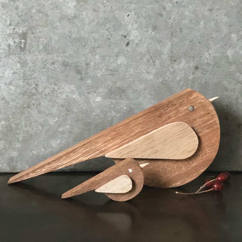 Naive wood bird-Small 