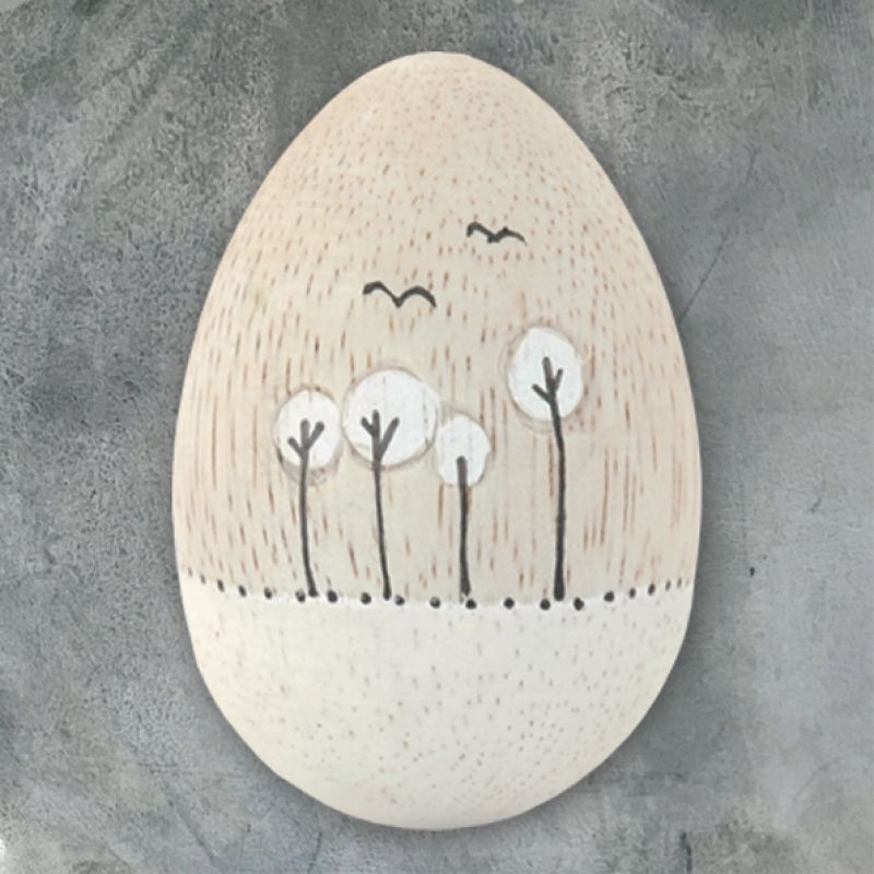 Wooden egg-Trees