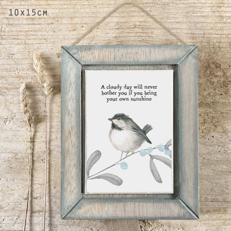 Bird pic-A Cloudy day-Coal tit