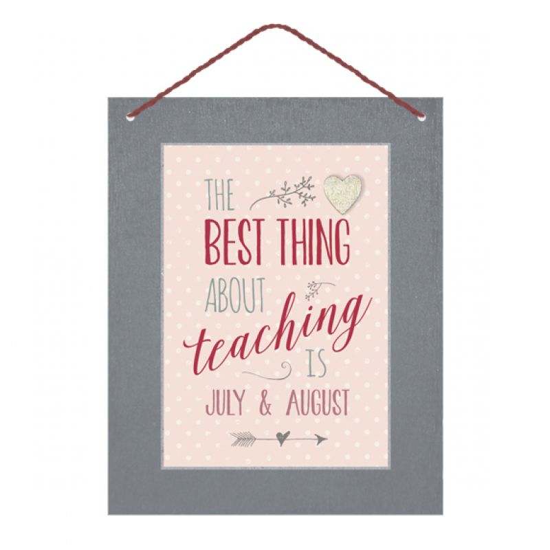Hanging  sign – The best thing about
