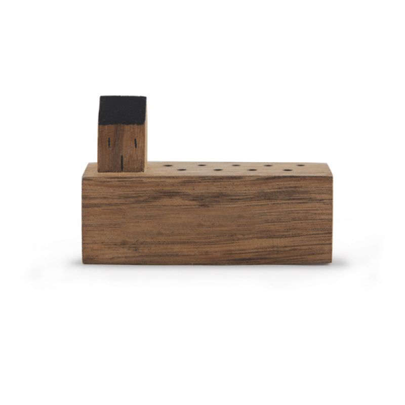 Medium flower bar with house-Plain