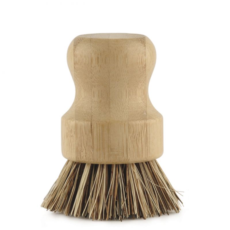 Round kitchen brush