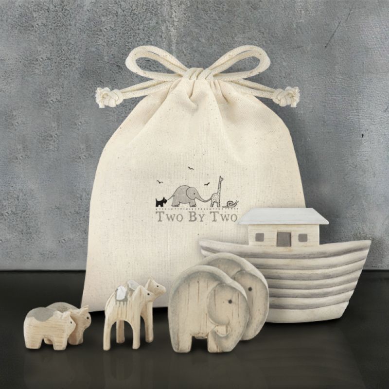 Bagged-Noah\\\\\\\'s ark set  14.5cm