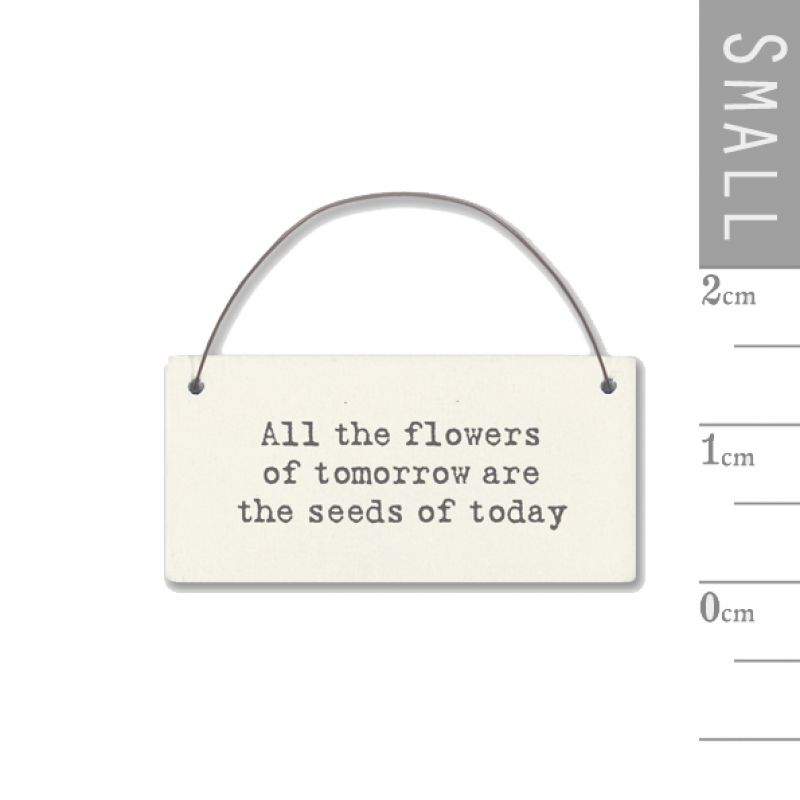 Επιγραφή μικρή - All the  flowers…