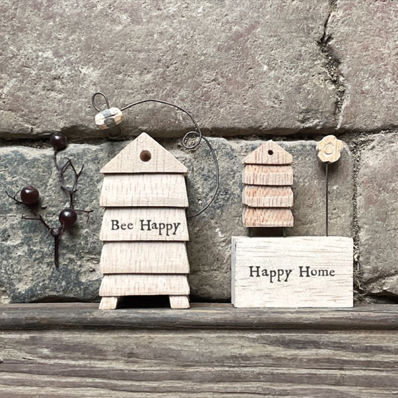Wood scene-Happy home beehive