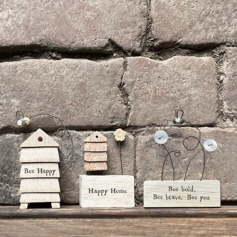 Wood scene-Happy home beehive