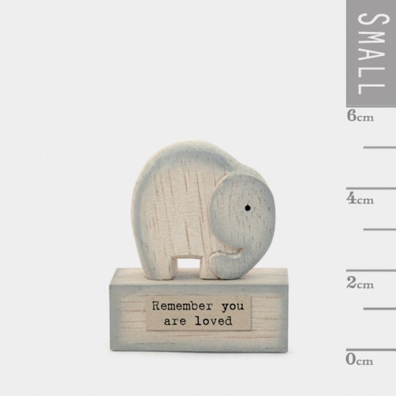 Wood scene-Elephant/Remember you are loved