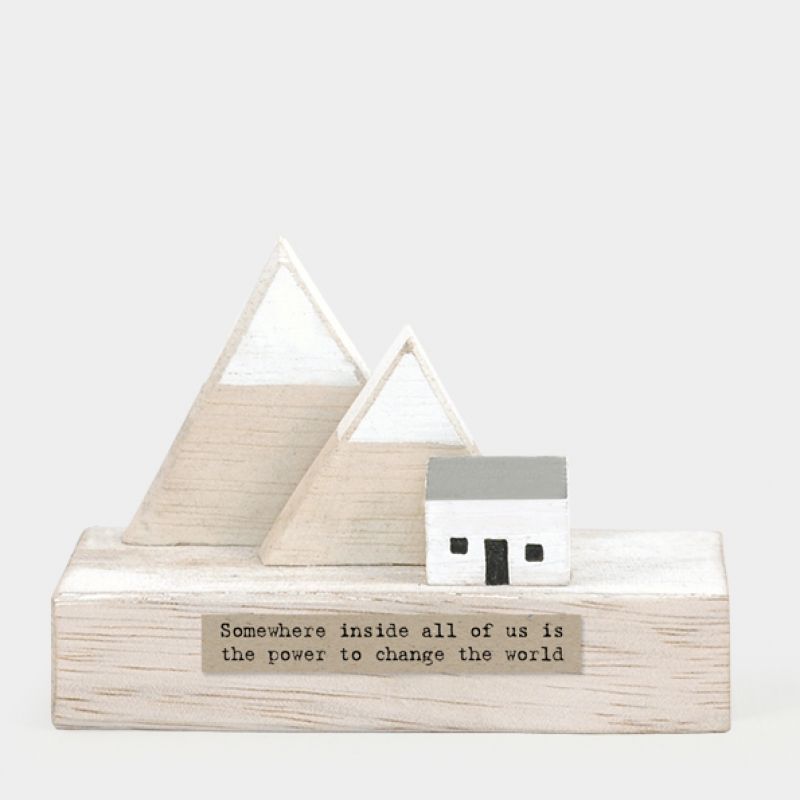 Ξύλινο θέμα 10εκ. -Βουνά