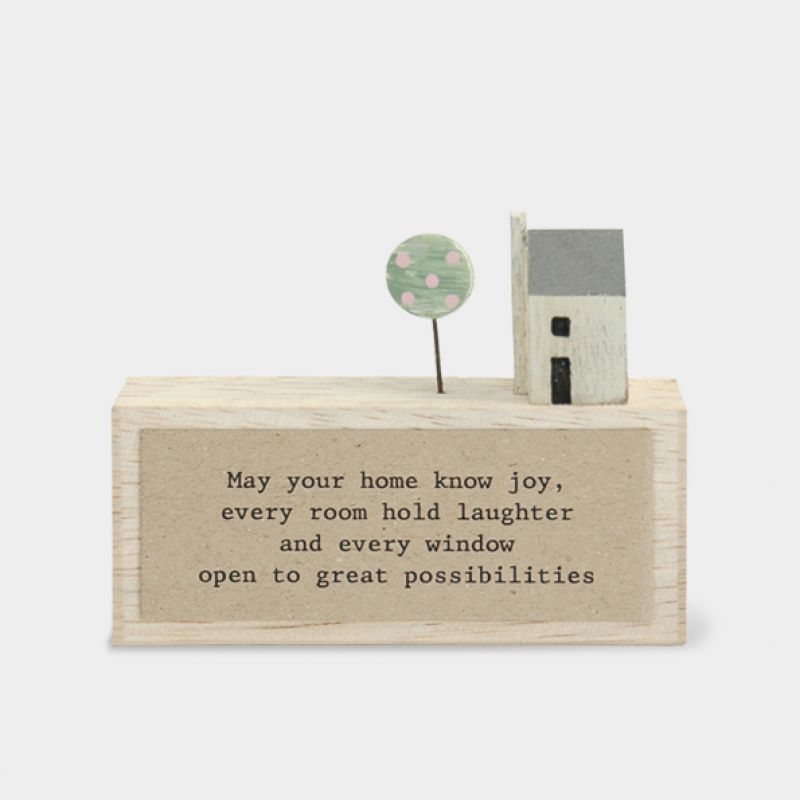 Wooden plaque – May your home  