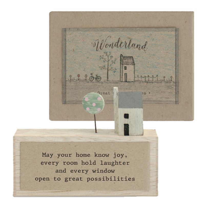 Wooden plaque – May your home  