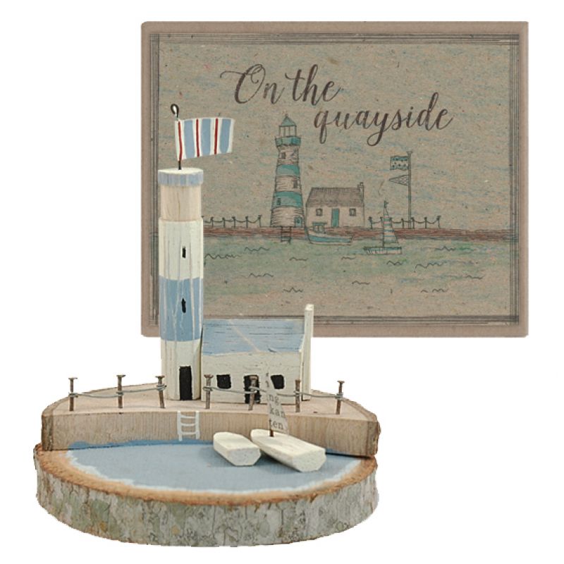 Quayside - Quayside with lighthouse