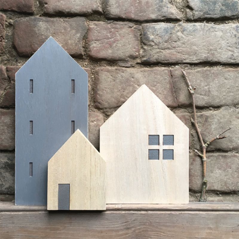 Σπίτι ξύλινο - Ψηλό φυσικό