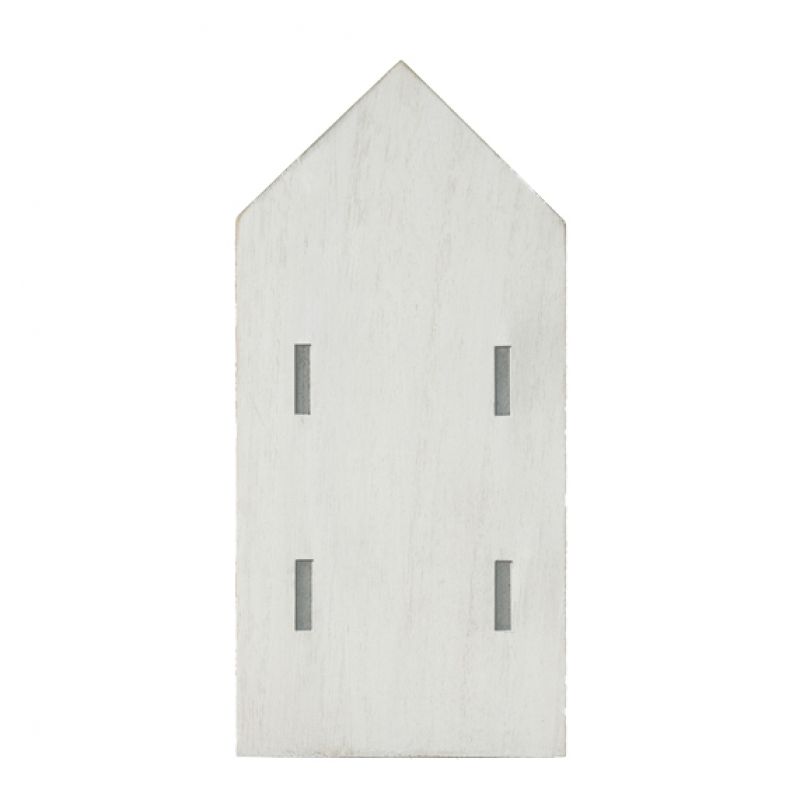 Σπίτι ξύλινο - Ψηλό λευκό