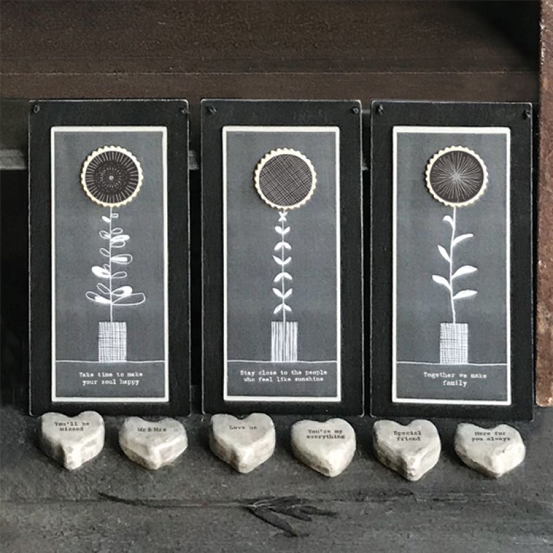 Καδράκι μαυροπίνακας - Take time to make soul happy