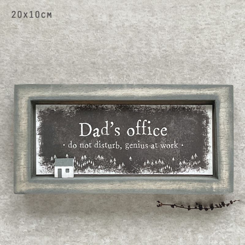 Long box frame-Dads office