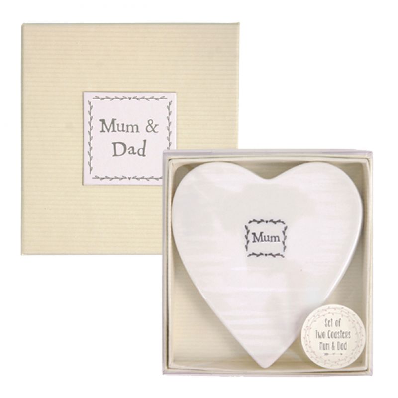 Σετ πορσελάνινα σουβέρ σε κουτί - Mum and Dad