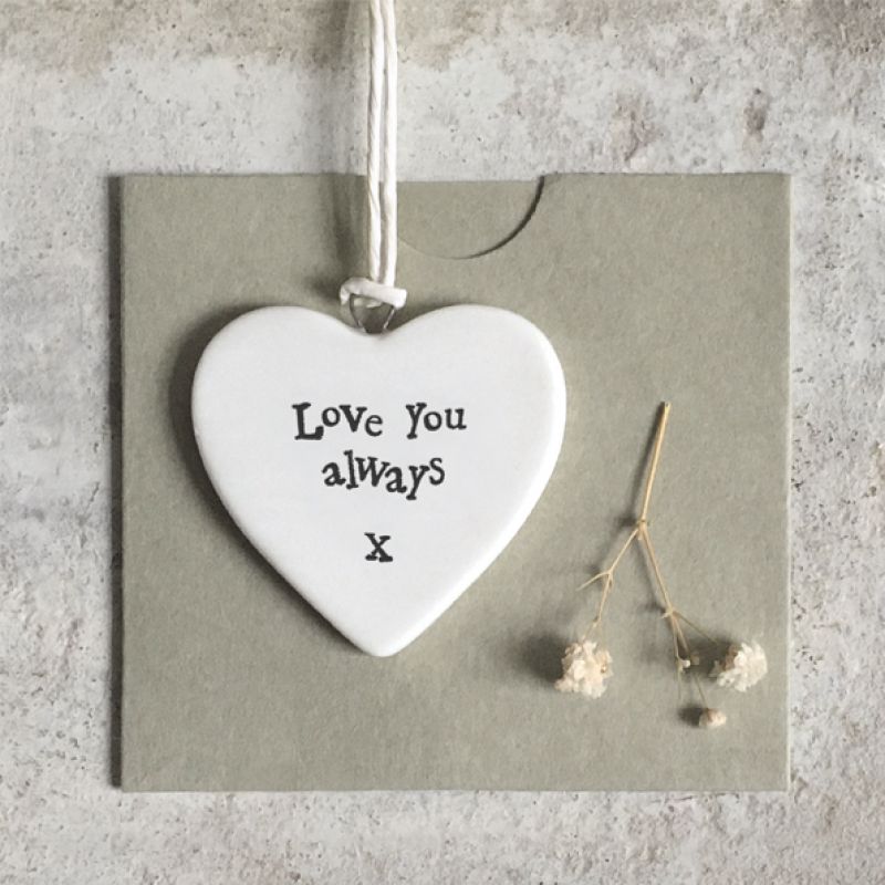 Little porcelain heart - Love you always
