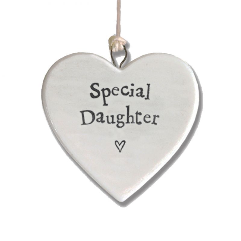 Πορσελάνινη καρδιά (4,5εκ.) - Special daughter