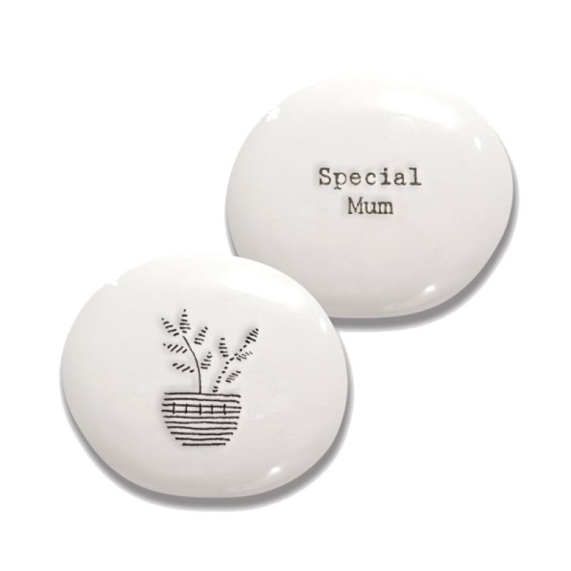 Porcelain pebble-Special mum