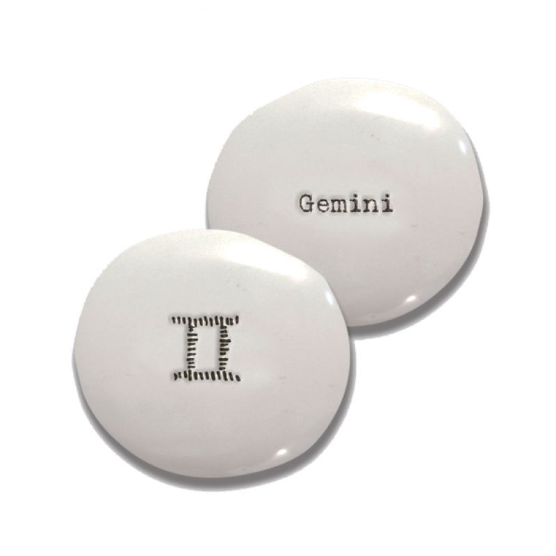 Zodiac pebble – Gemini