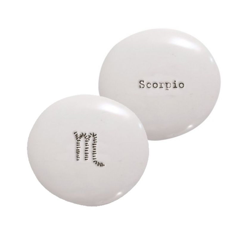 Zodiac pebble – Scorpio