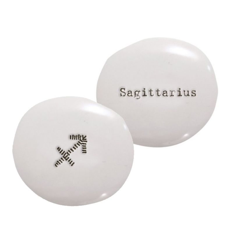Zodiac pebble – Sagittarius