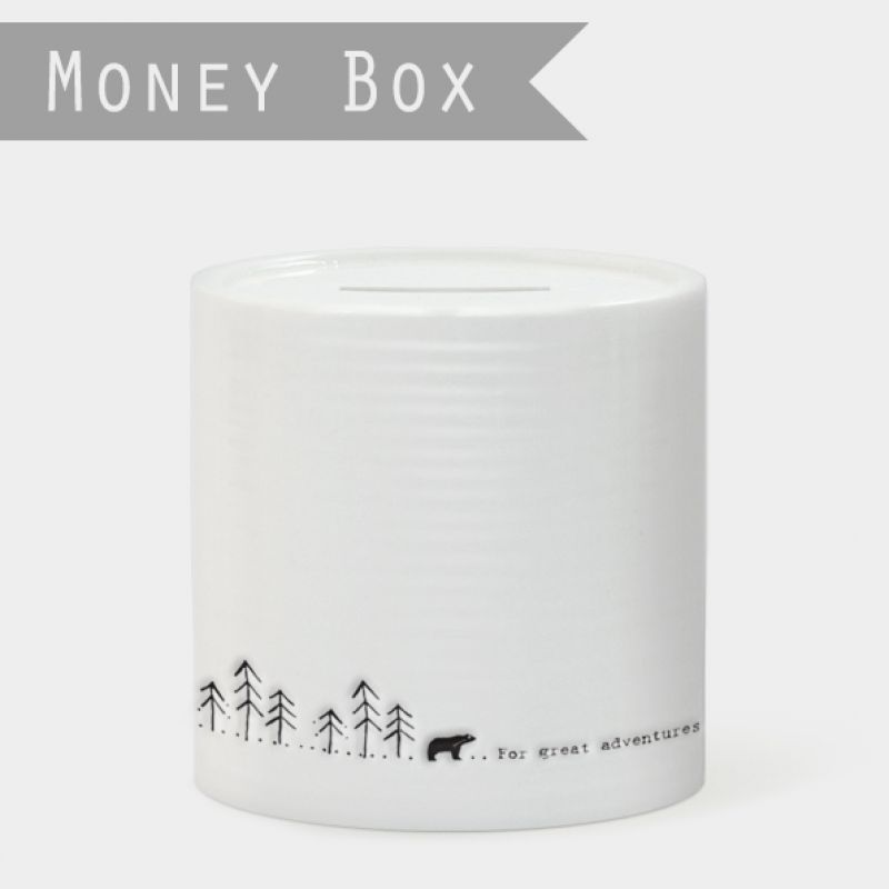 Porcelain money box – adventures