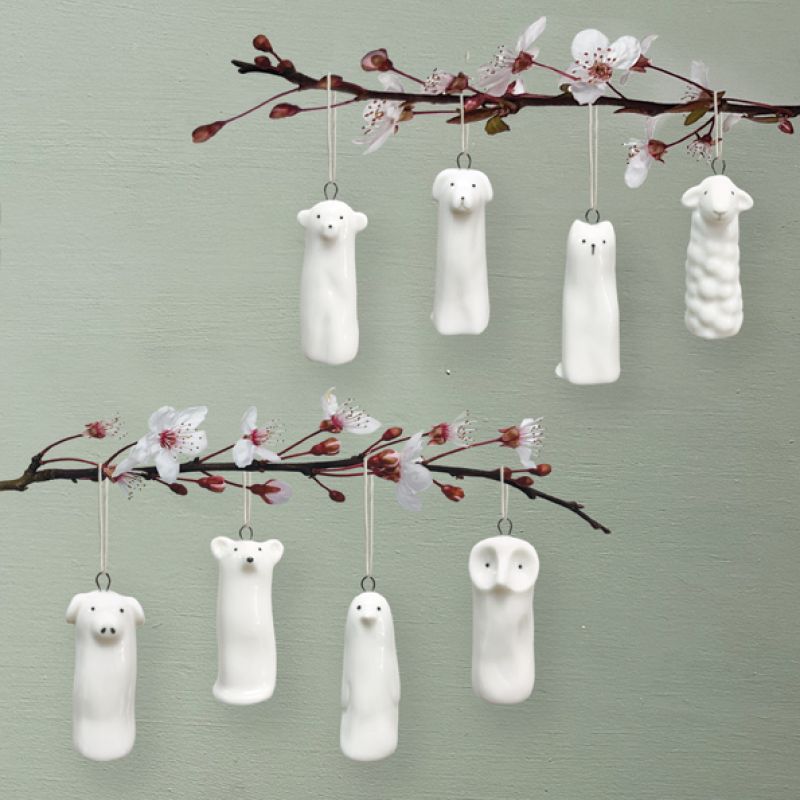 Porcelain hangerPig
