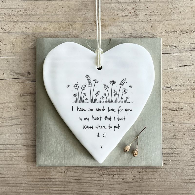 Καρδιά στρογγυλή 10εκ. - Have so much love for you