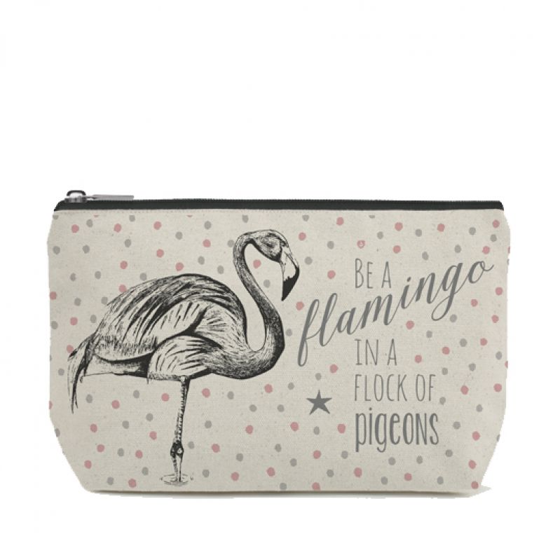 Cosmetic bag – Flamingo