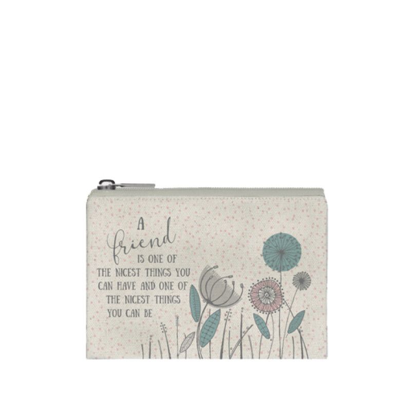 Τσαντάκι - Λουλούδια / A friend is