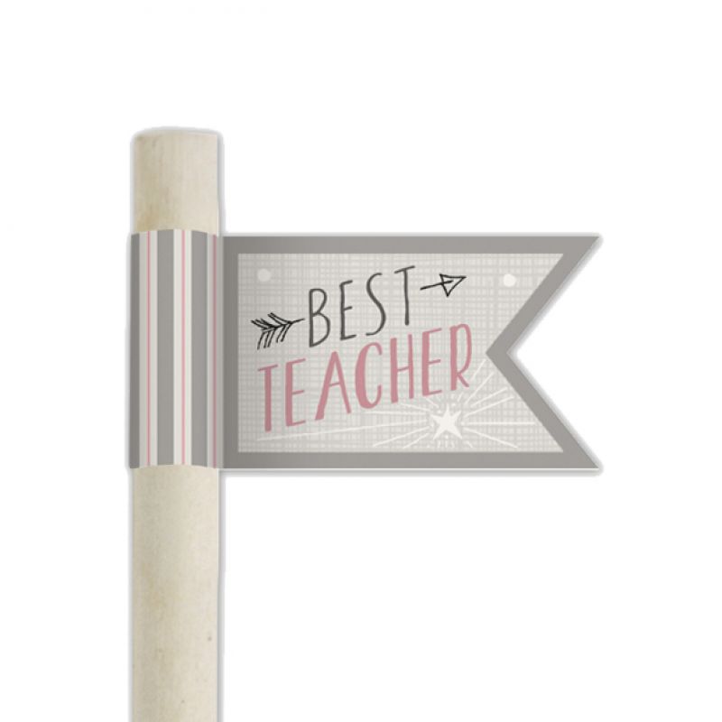 Flag pencil - Best teacher