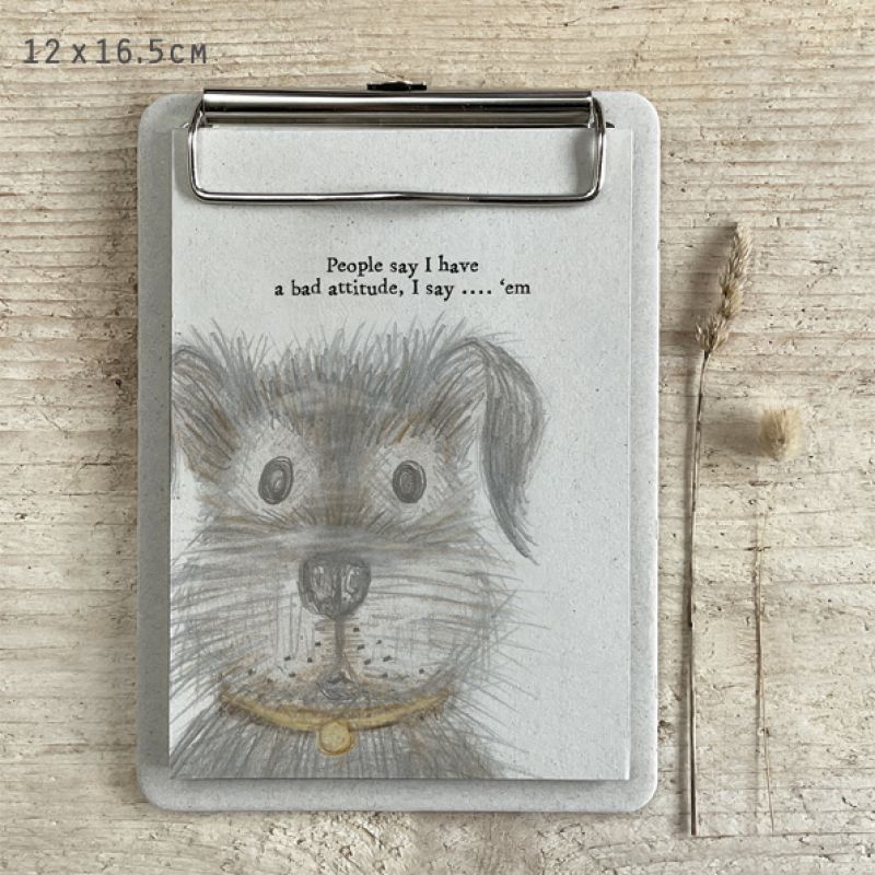 Dog hanging pad-People say I have attitude