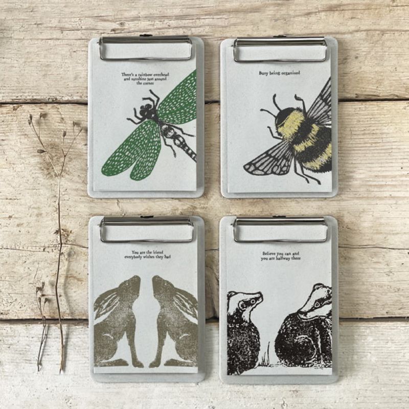 Block print hanging pad-Bee