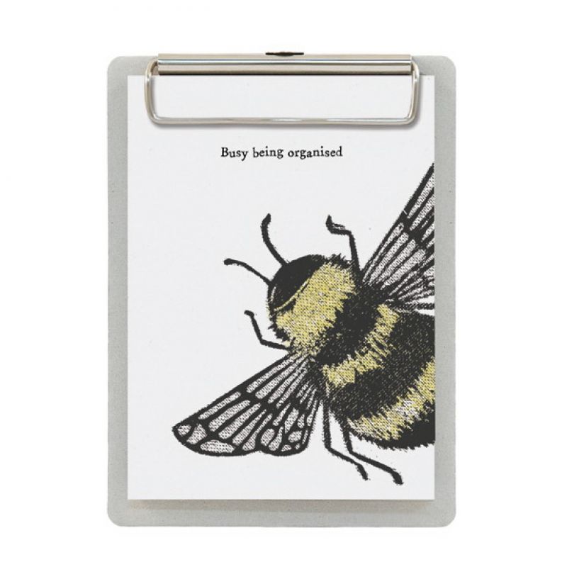 Block print hanging pad-Bee