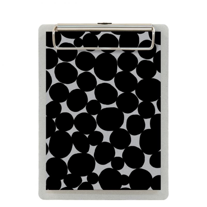 Small clip pad-Black pebbles