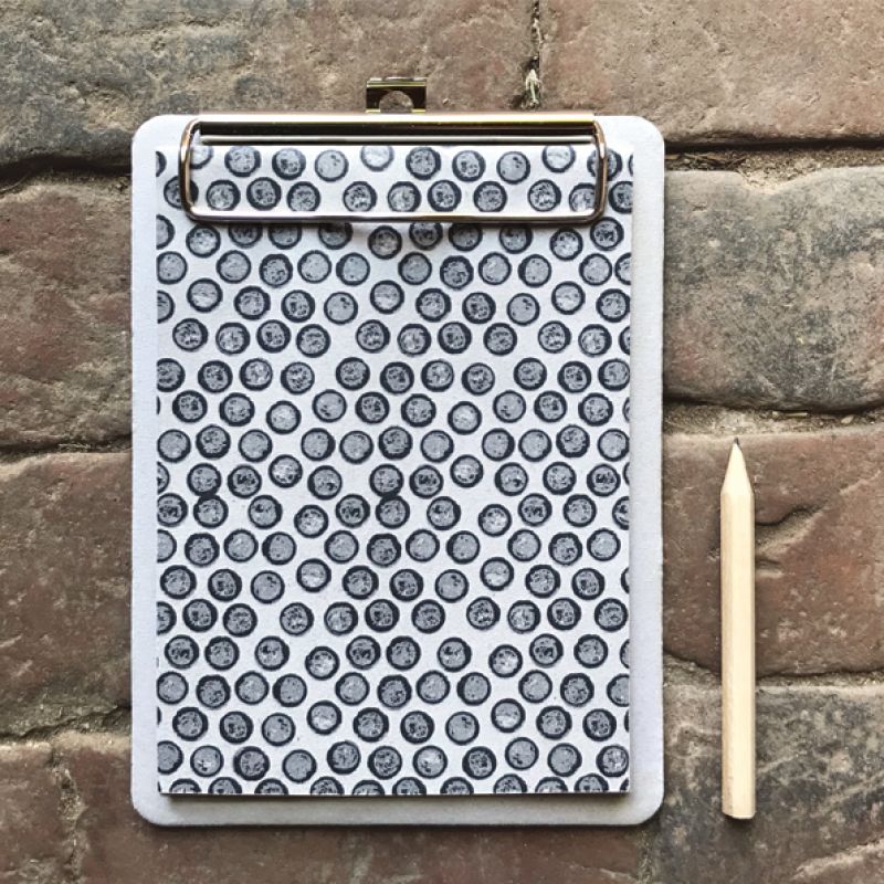 Small clip pad-Small paint dots