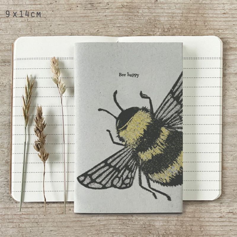 Βιβλιαράκι block print 9x14 - Μέλισσα