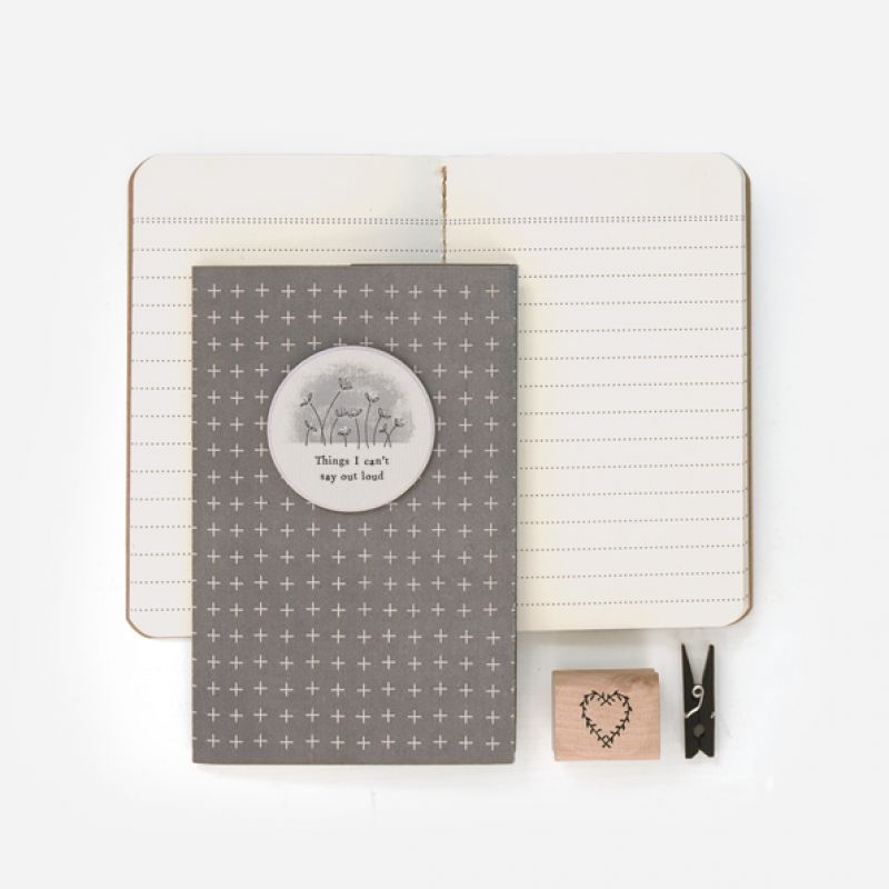Small stitched note book – Things I can’t say