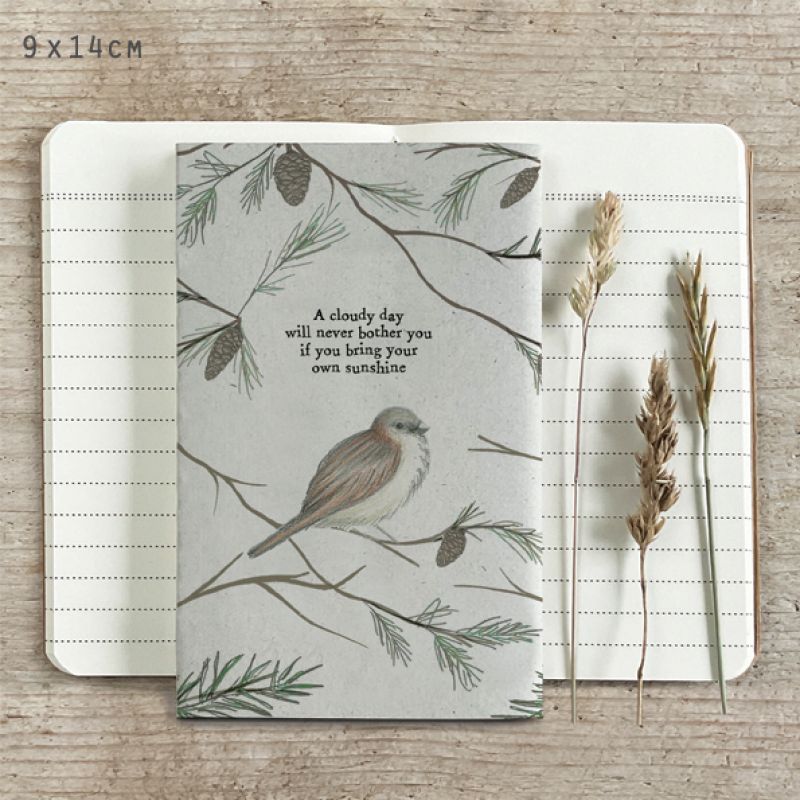 Small bird note book-A cloudy day-Sparrow