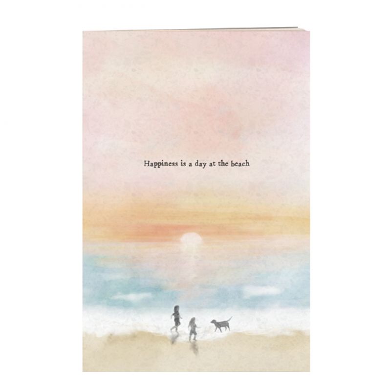 Seascape note book-Happiness day at the beach