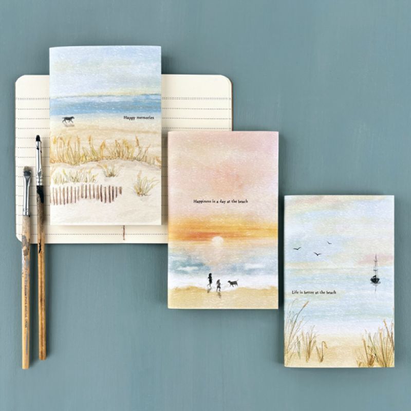 Seascape note book-Life is better at the beach