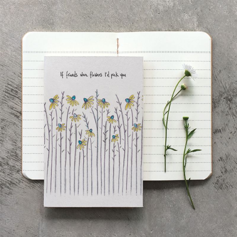 Small book-If friends were flowers